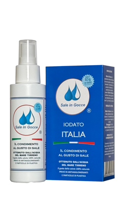 sale in gocce flacone piccolo